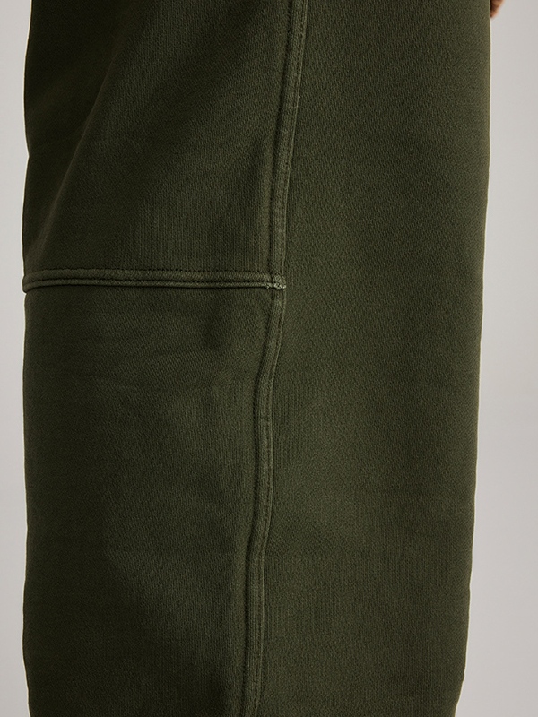 Pantalones de pierna recta con cordón de color sólido para hombre-3